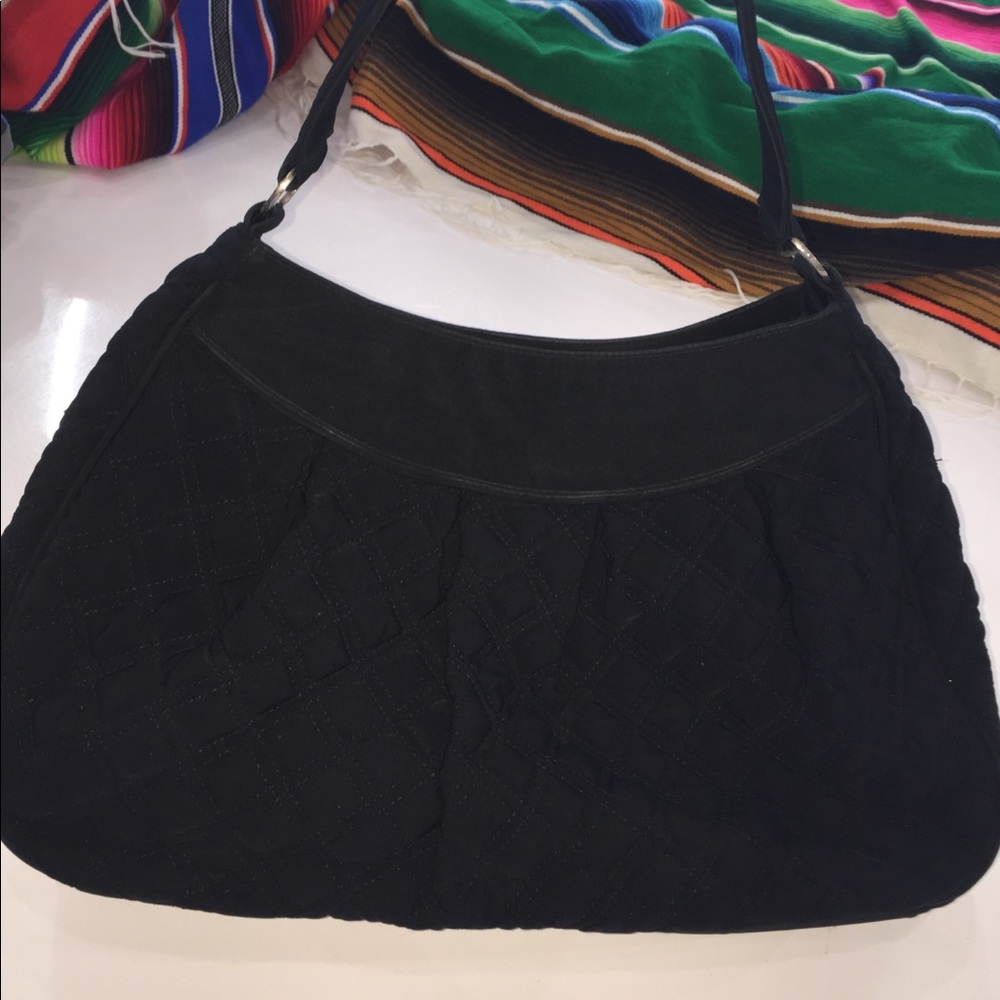 Black Vera Bradley shoulder purse bag